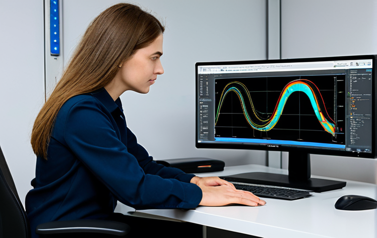 **
"A professional mechanical engineer in a clean, modern design office, working on a CAE structural analysis simulation of a bridge, displaying stress and deformation patterns on a monitor. She is fully clothed in appropriate attire, safe for work, modest clothing, perfect anatomy, correct proportions, natural pose, well-formed hands, proper finger count, natural body proportions, professional, high quality, detailed."
**
